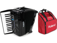 <b>Acordeão de Teclas Roland FR-1X Preto + SACO ALMOFADADO</b> <b>Acordeão de Teclas Roland FR-1X Preto + SACO ALMOFADADO</b>